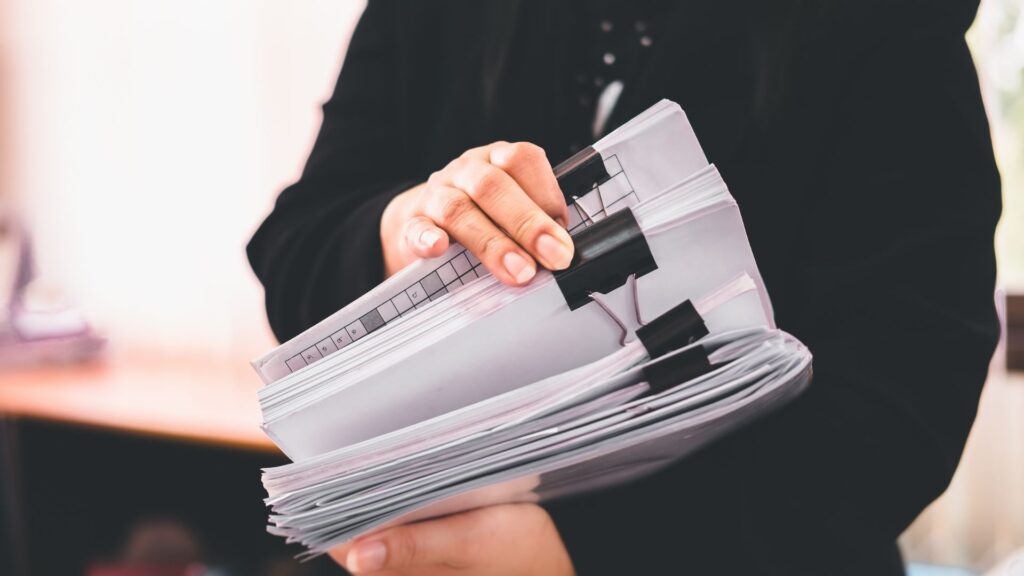 documentos fisicos